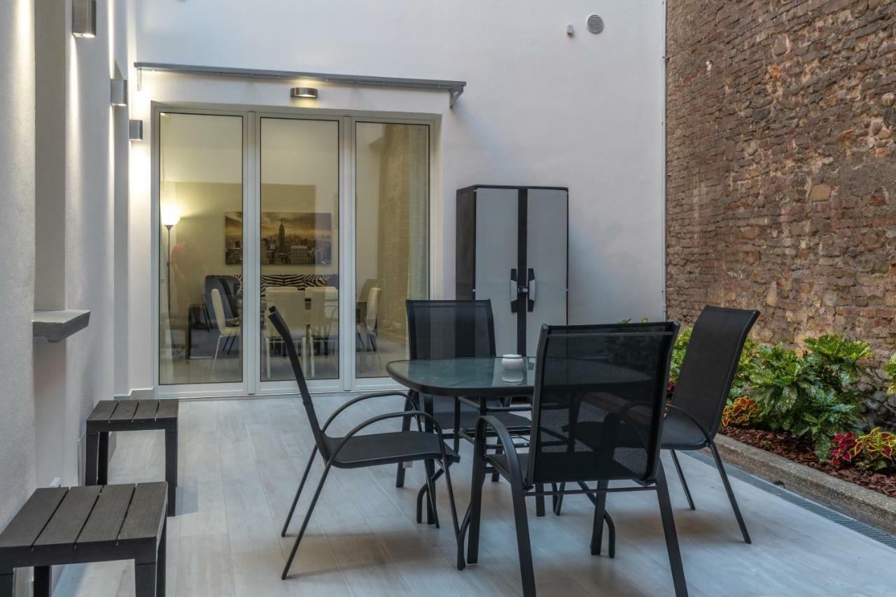 Апартаменты Dimora Santo Stefano: Ampia, Con Giardino Privato Болонья Экстерьер фото